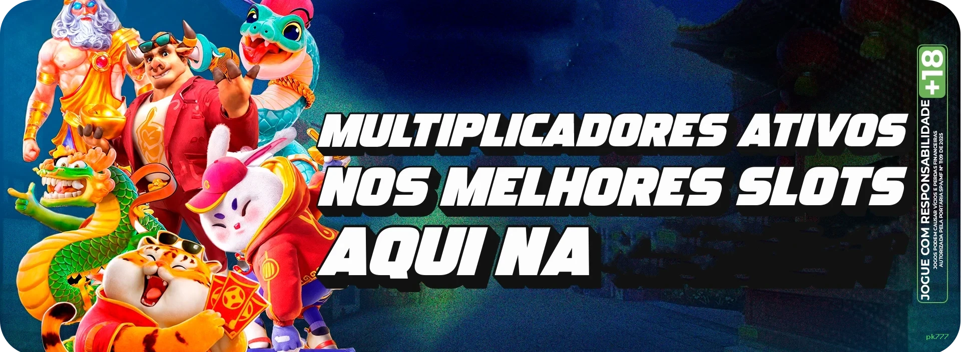 Slots online da pk777 com jackpots progressivos